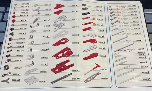 Meccano plastic spares - , a025