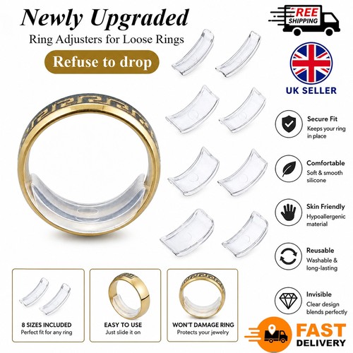 Pack clear silicone ring - 8,