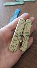 Replacement Topography Scales Victorinox 91mm SAK mod custom EDC Bushcraft gear 
