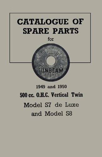 Sunbeam parts - s7,