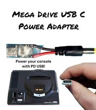 Sega Mega Drive 1 Genesis 1 Power USB C PD  Adapter - 9V 