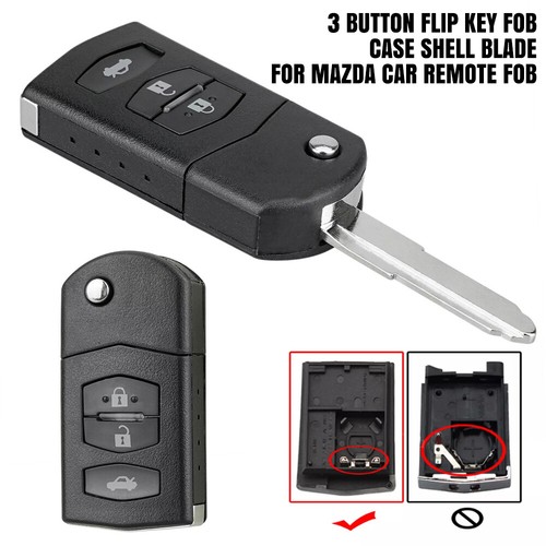 Button flip key fob - button,