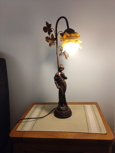 Vintage art deco style - art, lamp