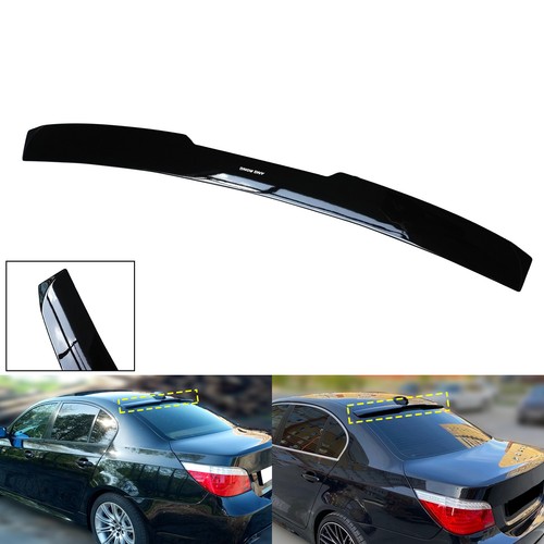 Gloss black rear window roof - window,