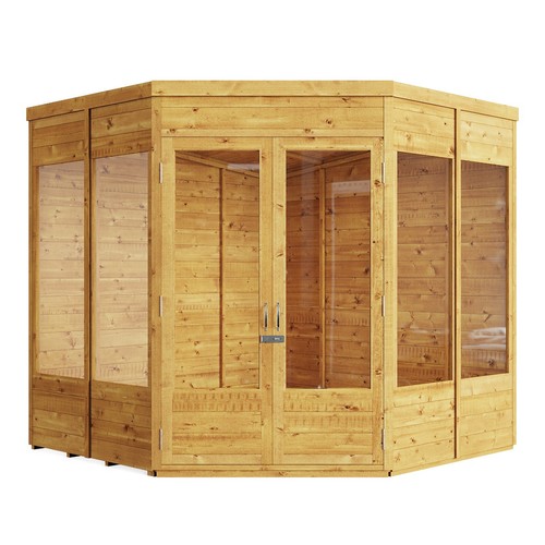 7x7 corner summerhouse garden - summerhouse,