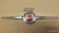 CHROME MORRIS BONNET BADGE WITH FIXINGS - MK1 MORRIS MINI - ADA3580