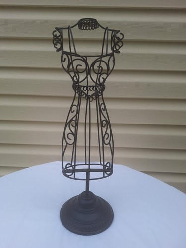 Vintage metal wire mannequin - metal,