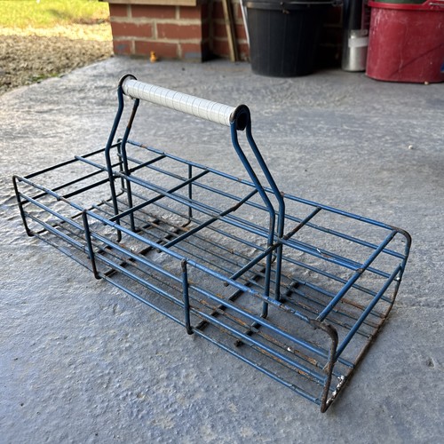 Vintage milk bottle holder - vintage,