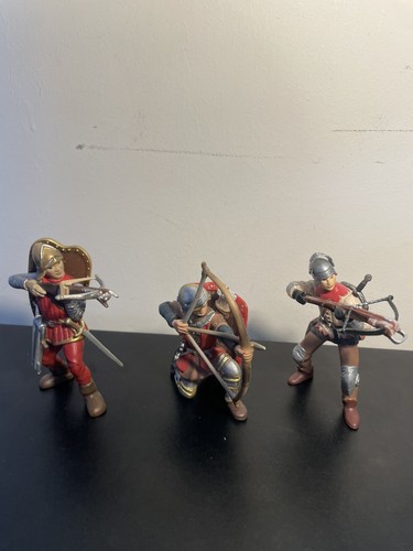 Schleich red medieval - schleich, archers