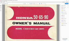 Honda C100 CA100 C102 CA102