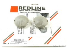 WEBER 48 DCO/SP & 48 IDA RAMPIPE/AIRHORN REDLINE DOME INSERTS pair