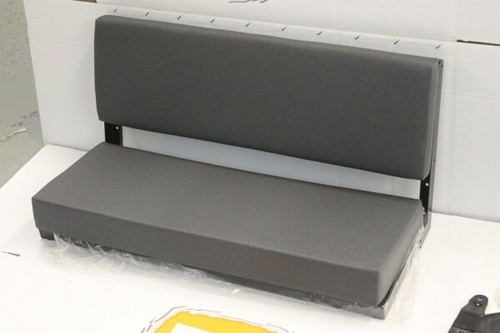 Denim twill grey vinyl - , rear