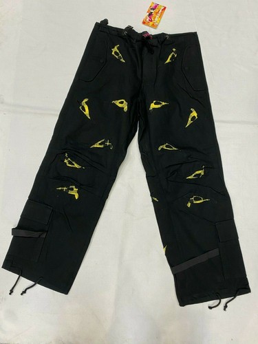 Punky fish baggy pant - baggy, black