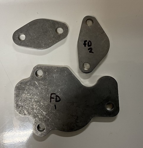 Air pump blanking plate - plate, for