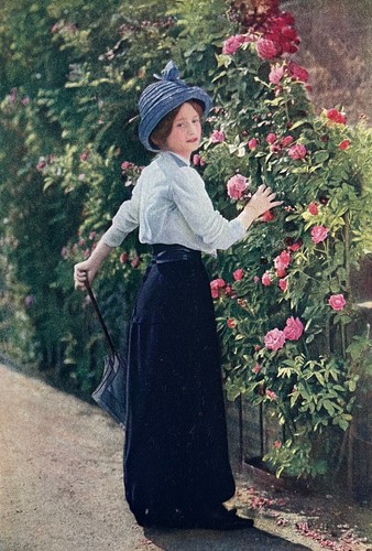 Portrait from autochrome - from, an