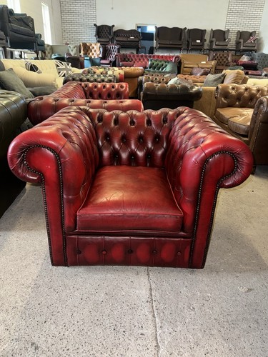 Chesterfield oxblood real - oxblood,