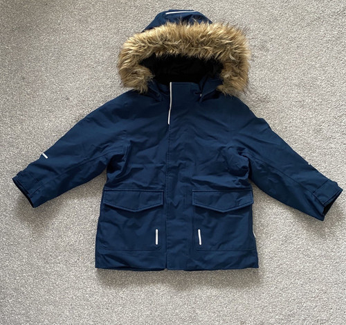 Reima mutka blue parka jacket - reima,