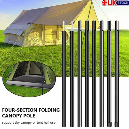 200cm tent poles telescopic - 2x,