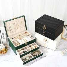 3 Layer Large Jewelry Box