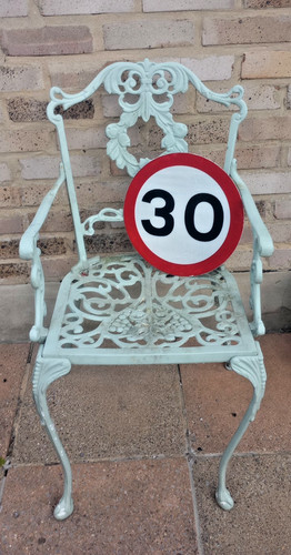 Genuine retired road sign - ,