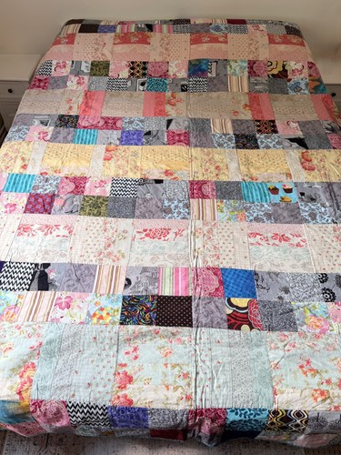 Handmade king size patchwork - king,