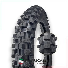COPERTONE PNEUMATICO POSTERIORE MOTO CROSS  PIT BIKE 90 100 14 49 M TOUGH GEAR-F