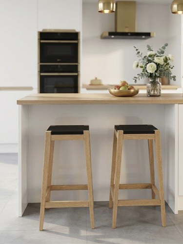 Set handcrafted solid - solid, oak