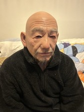 Silicone Old Man Mask