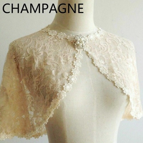 Bridal lace shrug - bolero, cape