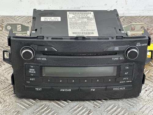 2011 toyota auris e15 - toyota, radio