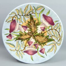 COBRIDGE ART POTTERY WOODLAND FLOOR DESIGN PLATE C.1999