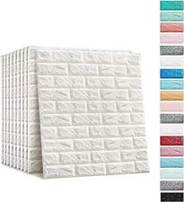 60X 3D Tile Brick Wall Sticker