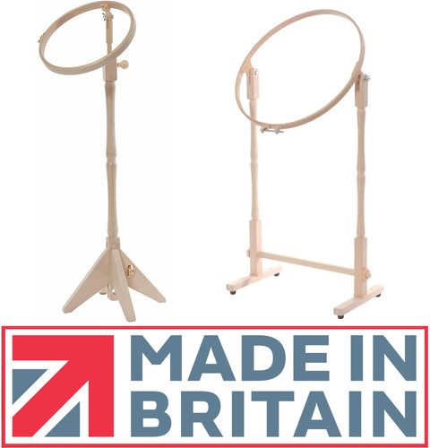 Embroidery hoop floor stand - embroidery,