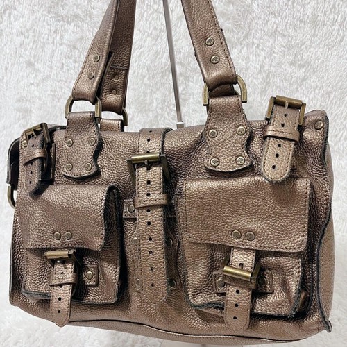 Mulberry roxanne leather - mulberry,