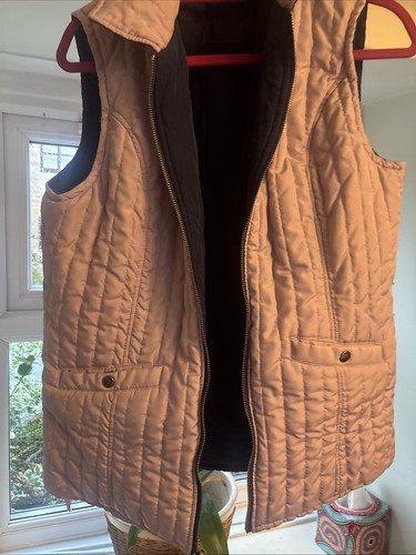 Reversible ladies gilet lilac - gilet, lilac/