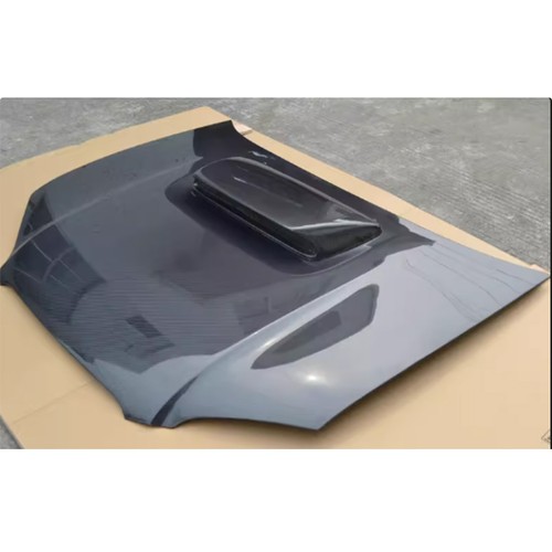 Real carbon fiber bonnet hood - fiber,