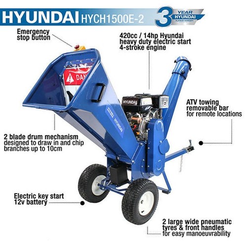 Hyundai 420cc 100mm petrol - 420cc,