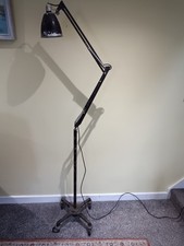  RARE  VERY ORIGINAL HERBERT TERRY FLOOR STANDING ANGLE POISE LAMP 