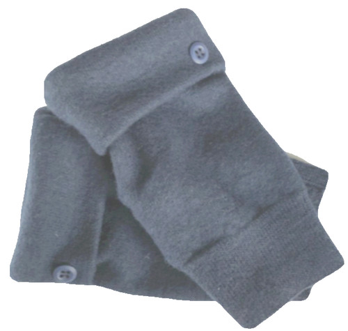 Fingerless gloves blue - gloves, navy