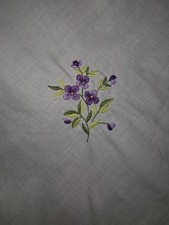 Vintage White Embroidered