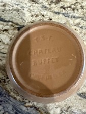 Vtg Chateau Buffet Ceramic