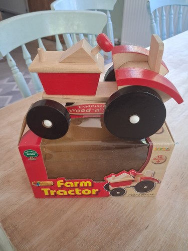 Tractor red farm - farm,