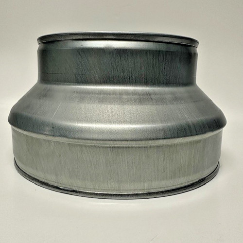 Galvanised steel duct reducer - galvanised,