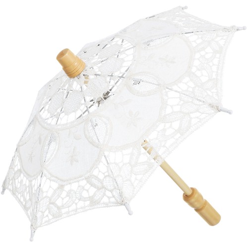 Durable cotton lace parasol - lace,