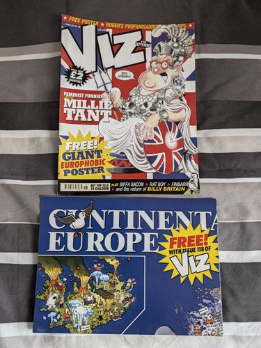 Viz comic magazine - viz, 118