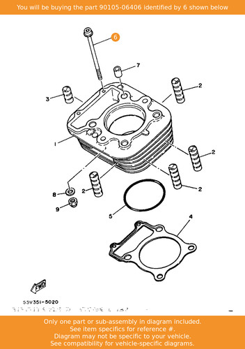 Yamaha bolt flange - yamaha,