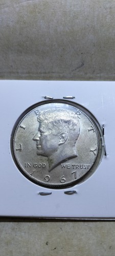 1967 kennedy half dollar - us,