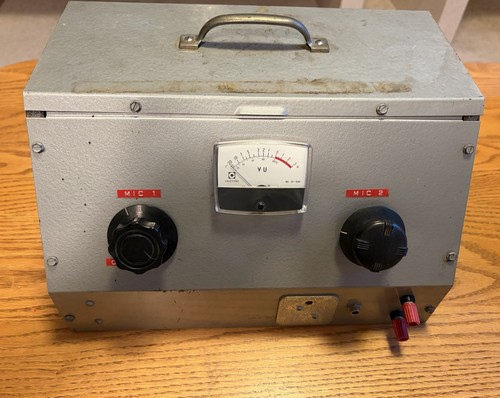 Vintage mic preamp - 60’a,