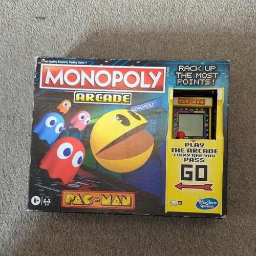 Hasbro monopoly arcade pac - monopoly, pac-man
