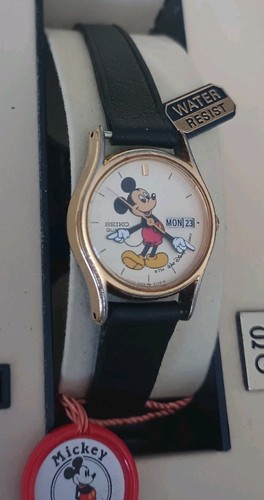 Vintage seiko quartz mickey - vintage,